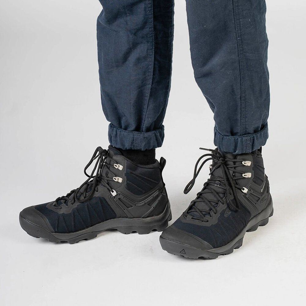 Keen Vandringskängor Herr Blå/Grå - Venture Mid Waterproof - 052863MFO